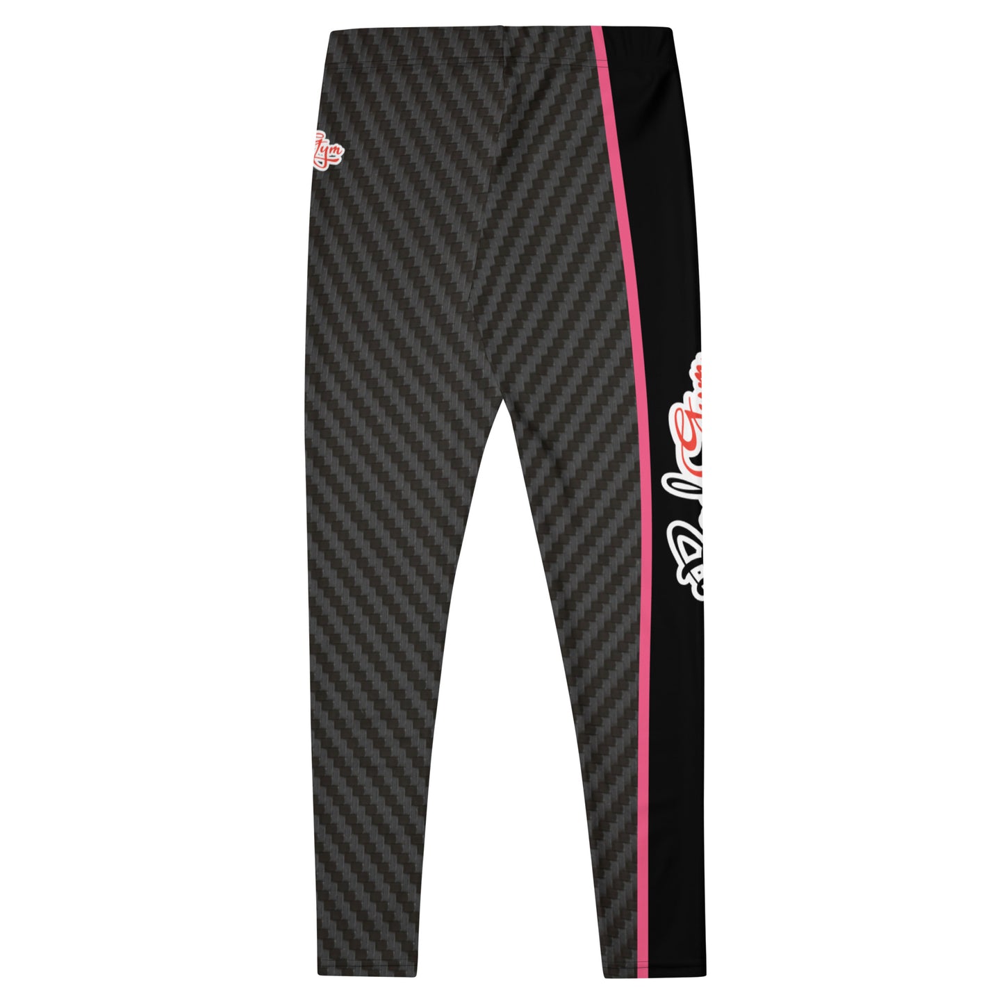 BadGym GIRLS Leggings Pink Carbon Design