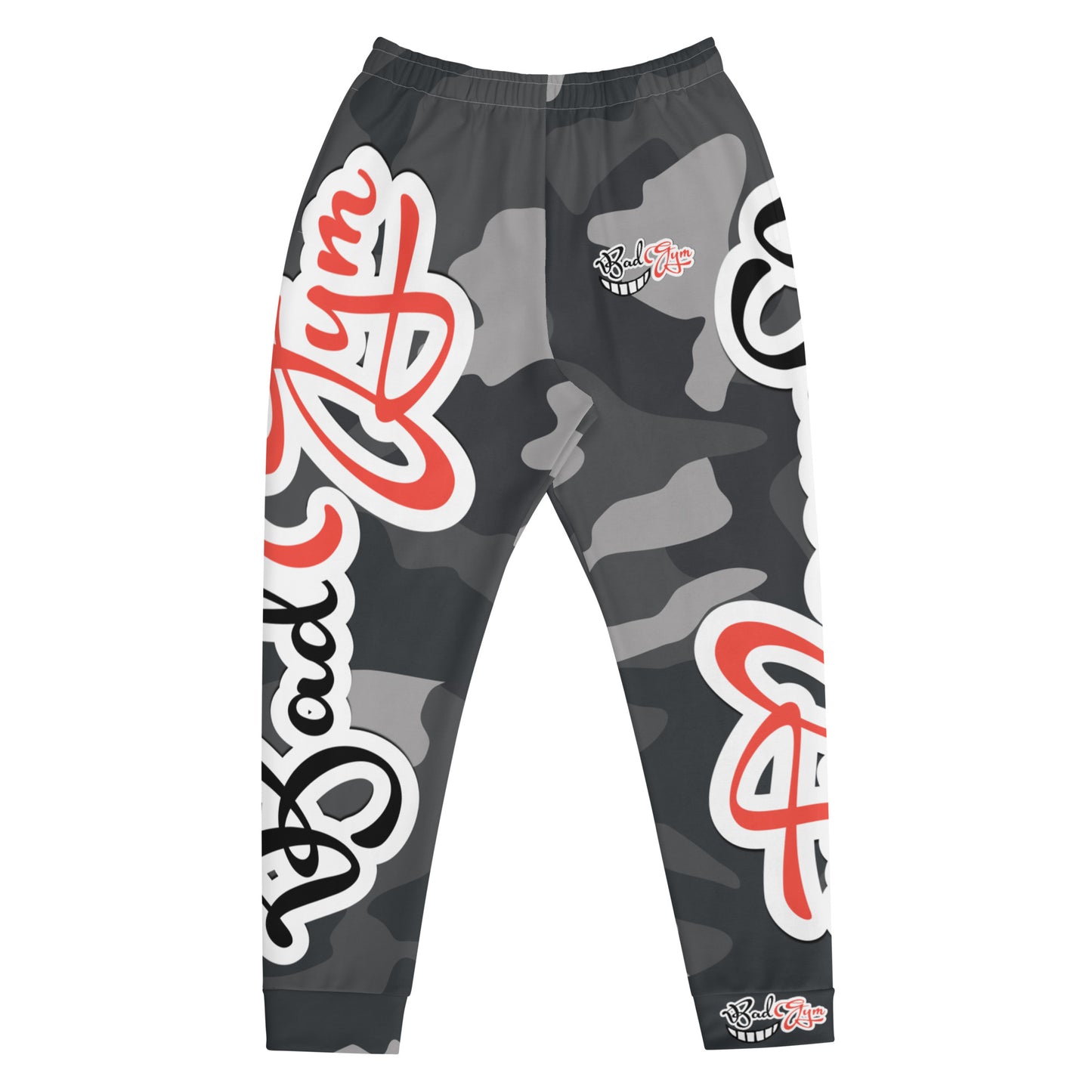 BadGym BOYS Jogginghose Grey Camouflage