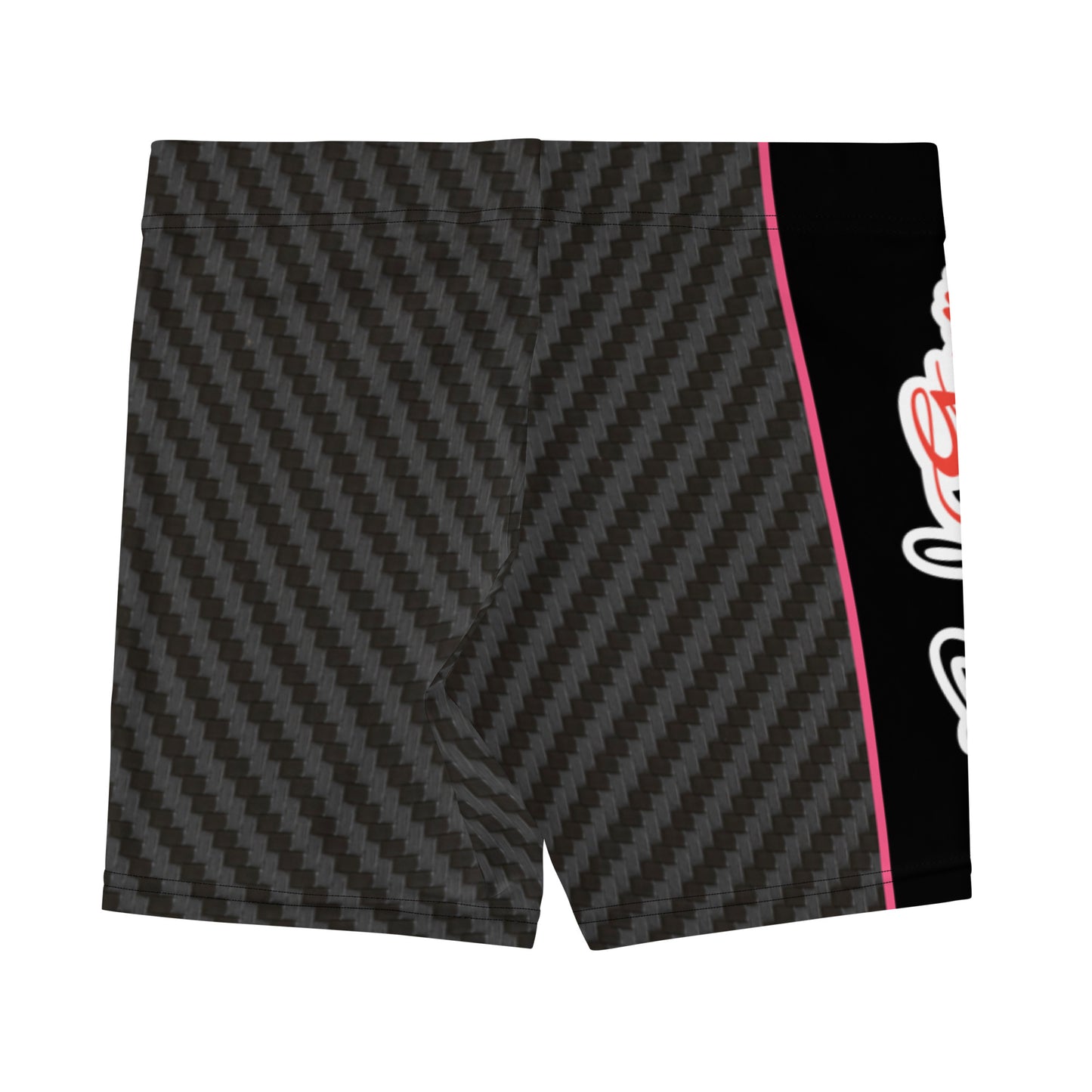 BadGym GIRLS Shorts Pink Carbon Design