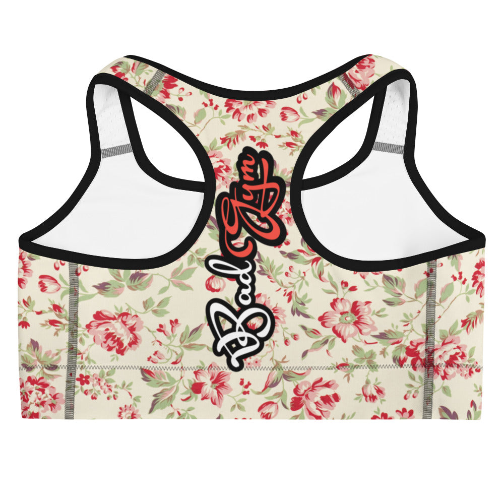 BadGym GIRLS Sport-BH Bright Flower