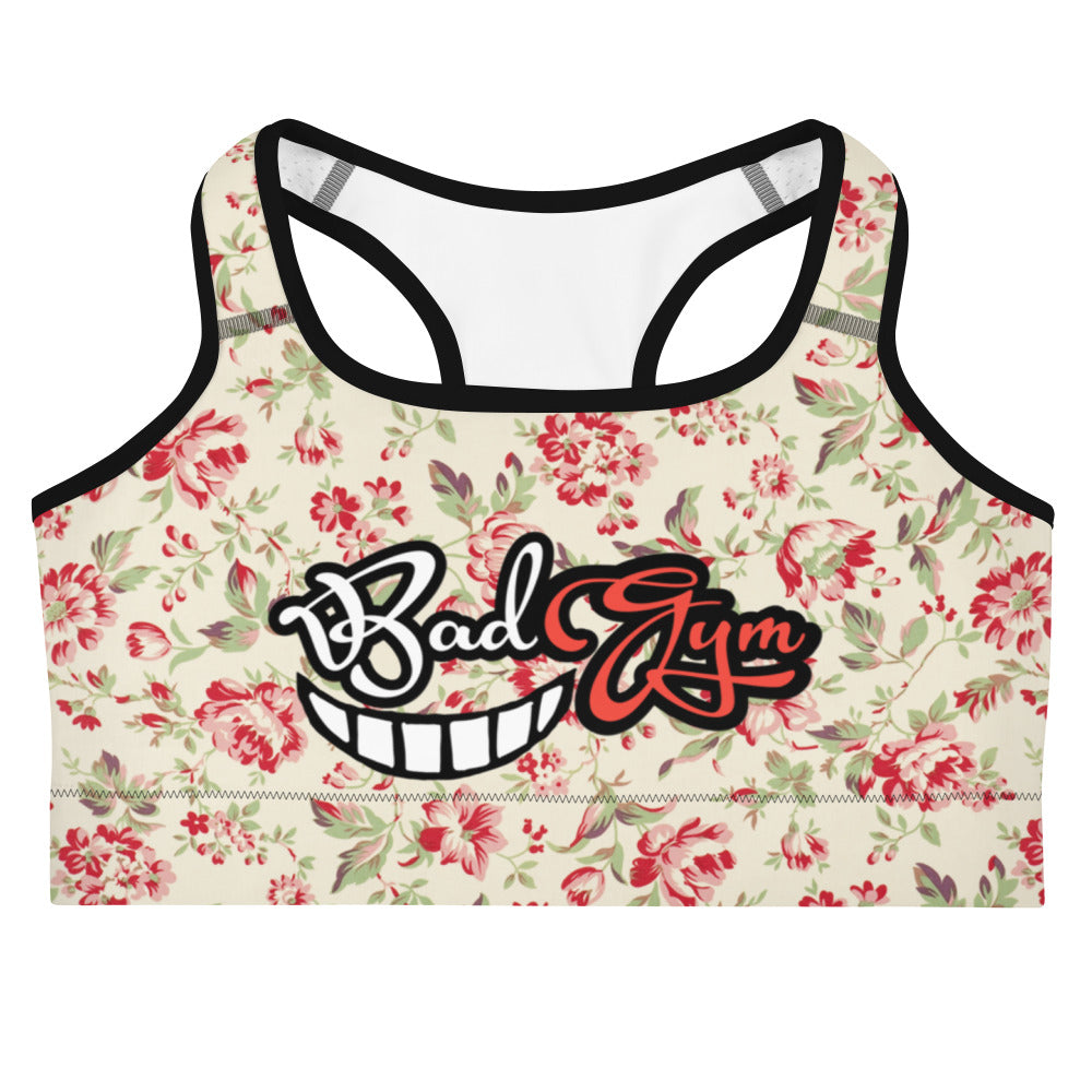 BadGym GIRLS Sport-BH Bright Flower