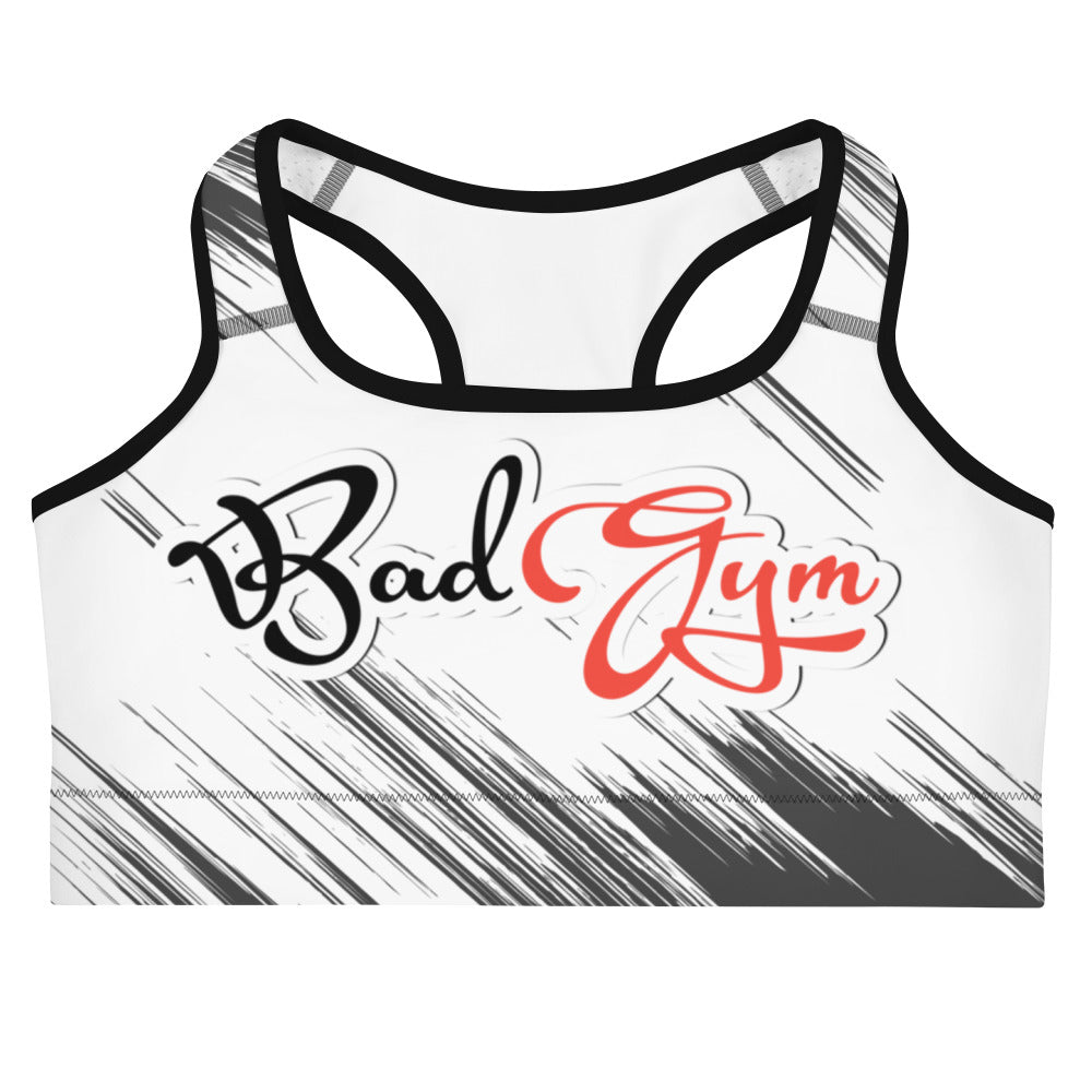 BadGym GIRLS Sport-BH Zebra