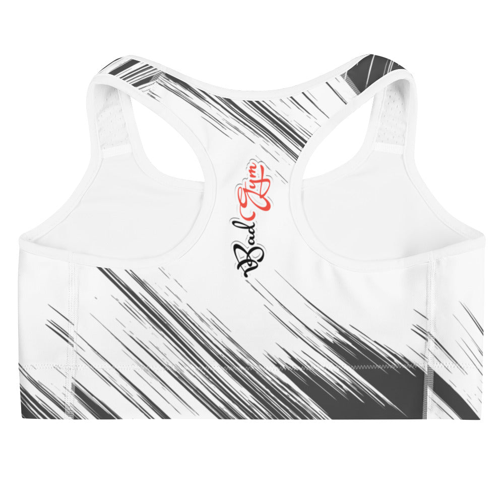 BadGym GIRLS Sport-BH Zebra