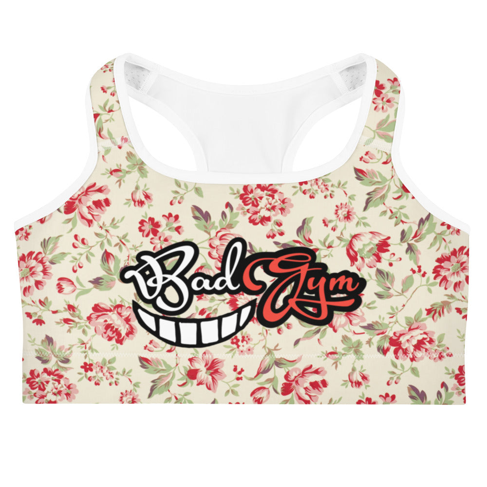 BadGym GIRLS Sport-BH Bright Flower