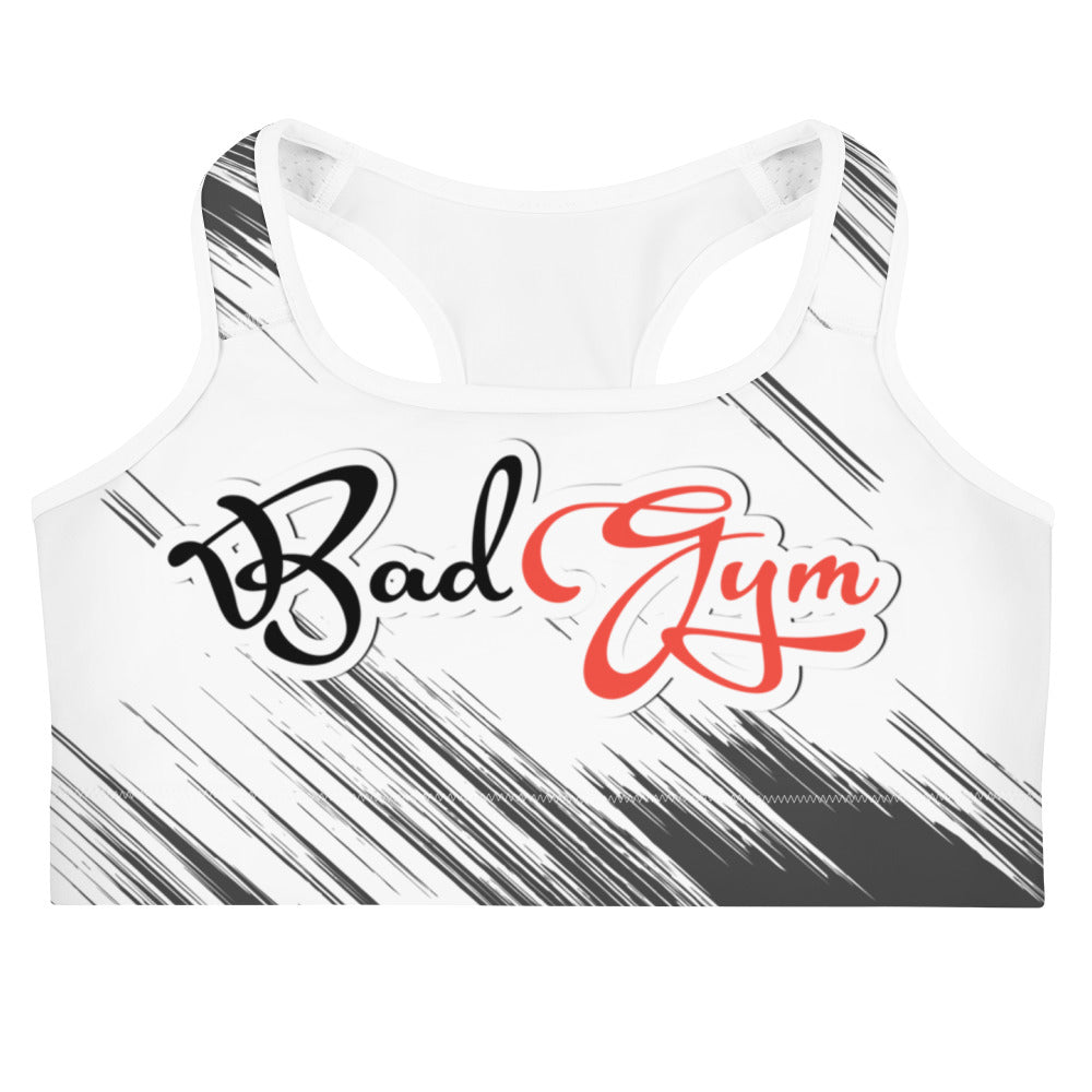 BadGym GIRLS Sport-BH Zebra